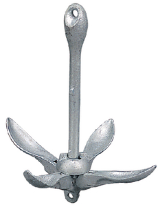 SEA-DOG LINE 318018 ANCHOR- 18 LB GALV FOLDING